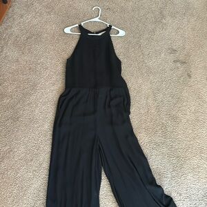 Loft black jumpsuit